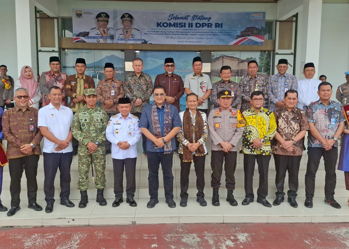 Danrem 042/Gapu Sambut Kunker Komisi II DPR RI di Jambi, Perkuat Sinergi mendukung terciptanya situasi aman