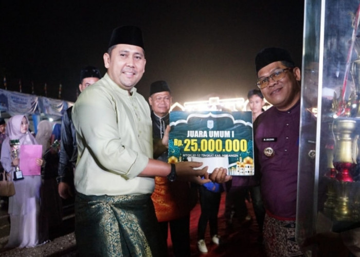 Ini Daftar Lengkap Peringkat MTQH ke-52 Merangin, Sungai Manau Sabet Juara Umum