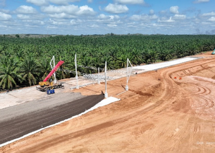 Jalan Tol Betung-Tempino-Jambi Dibagi 4 Seksi, Berikut Progres Terkini Pembangunannya