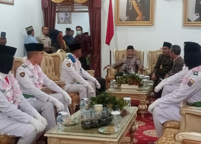 Jefry Rohmady dan Paskib Provinsi Disambut Meriah