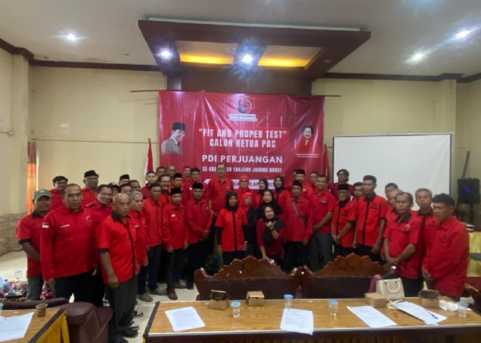 Uji Kelayakan Tuntas, PDI Perjuangan Jambi Siapkan Kepengurusan 144 PAC se Provinsi Jambi
