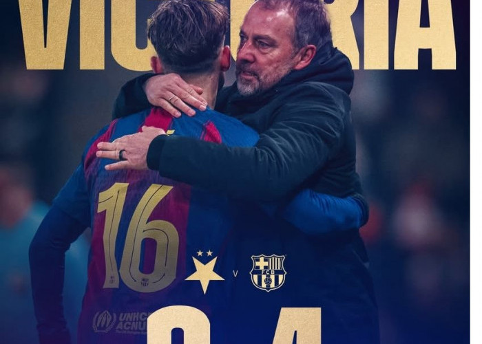 Sempat Tertinggal, Barcelona Hajar Slavia Praha 4-2