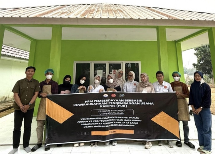 Faperta UNJA Kembangkan Inovasi Es Krim 'Duriberika' dan 'Rasa Rimba'