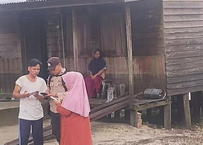 Dihantam Angin Puting Belitung Rumah Warga di Pematang Buluh Rusak, 25 Jiwa Terdampak