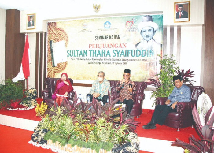 Kaji Perjuangan Sultan Thaha Melalui Kegiatan Seminar di MPRJ