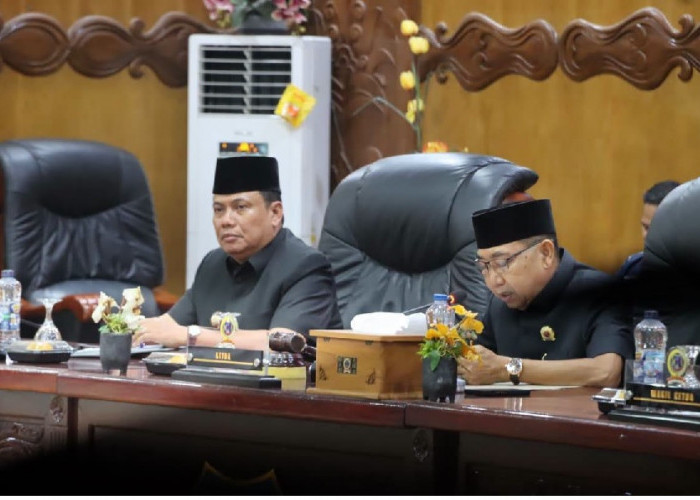 Wabup Katamso Hadiri Paripurna DPRD, 7 Fraksi Sepakat Bahas Raperda Perubahan APBD 2026