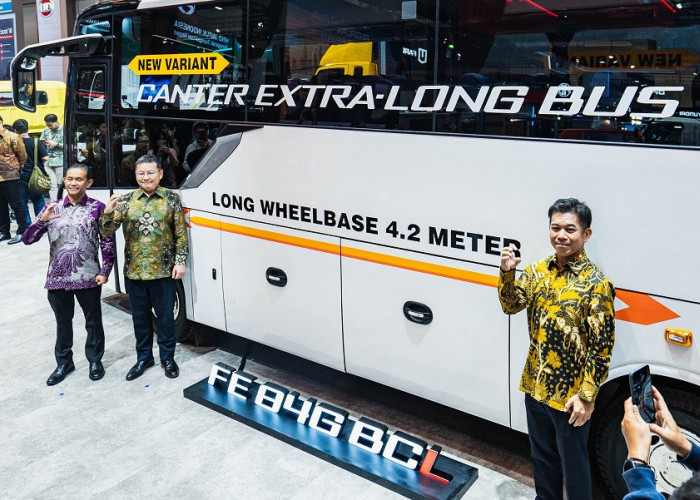 Mitsubishi Fuso Luncurkan Canter Extra Long Bus dan Hadirkan Layanan Zero Down Time di GIIAS 2026