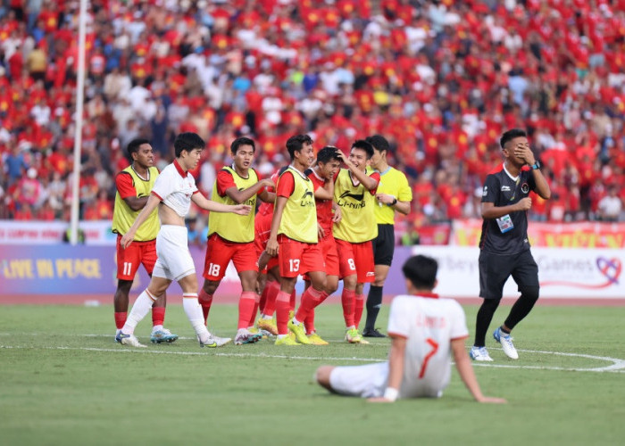 Berman 10 Pemain, Mental Timnas Indonesia U-22 Kalahkan Vietnam