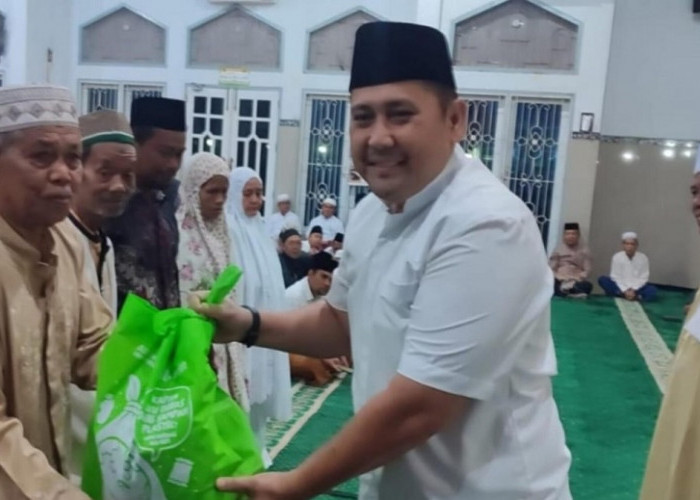 Pimpin Subuh Keliling di Masjid Baitul Ridwan, Bupati Merangin Ajak Warga Sukseskan MTQH Ke-52