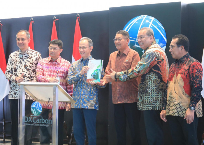 OJK Luncurkan Buku Perdagangan Karbon Bagi Sektor Jasa Keuangan 