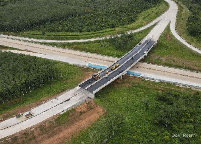 Hutama Karya Percepat Jalan Tol Palembang-Betung, Siap Dukung Mudik 2025