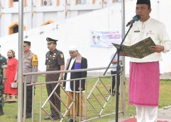 Pemkab Merangin Gelar Upacara HUT Jambi ke-67, Pertumbuhan Ekonomi Provinsi Jambi Tertinggi ke-3 se-Sumatera