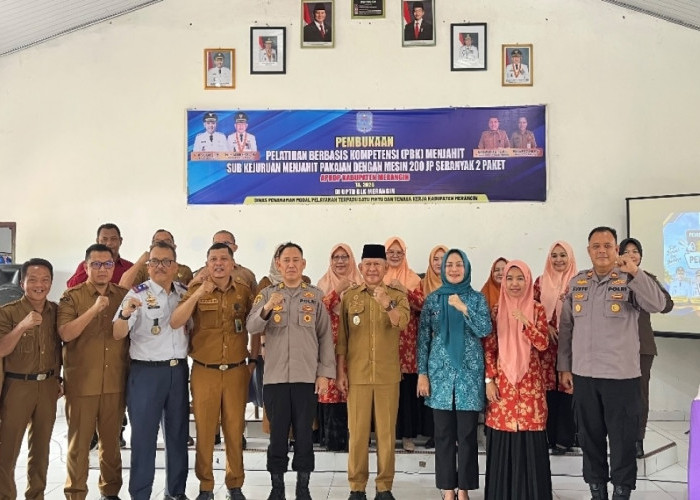 Wabup A. Khafidh Buka Pelatihan Menjahit 2026, Dorong Warga Merangin Mandiri dan Berdaya Saing
