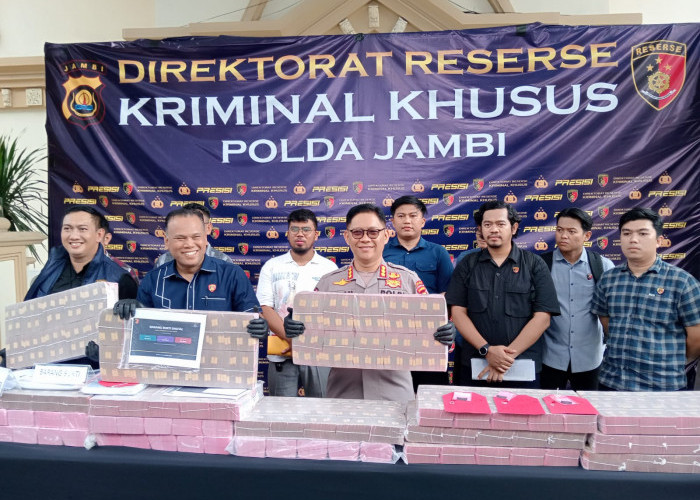 Polda Jambi Ungkap Kasus Pembobolan Bank Jambi Rp144,82 Miliar, Tiga Tersangka Ditangkap