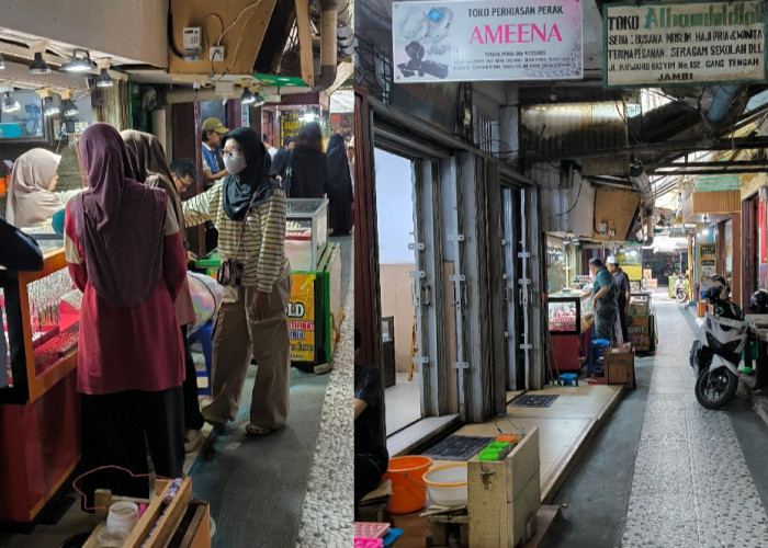 Sentra Perhiasan Perak Jambi yang Kini Tak Seramai Dulu 