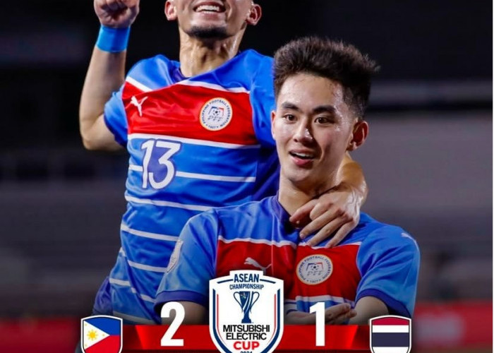 Pukul Thailand 2-1, Satu Kaki Filipina Tatap Final AFF 2024