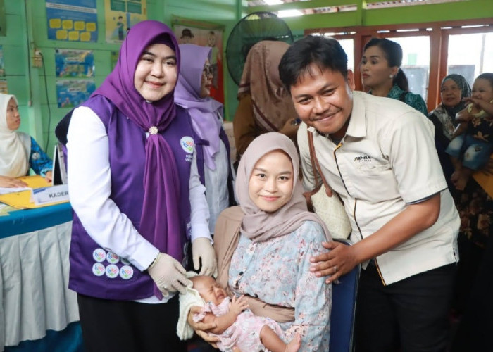 Ketua Tim Pembina Posyandu Tanjab Barat Hj. Fadhilah Sadat, Dorong Transformasi Posyandu 6 SPM di Bram I