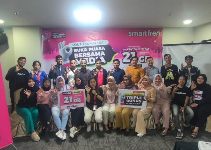  Smartfren Tawarkan Paket Triple Berkah, Buka Bersama Media Jambi 