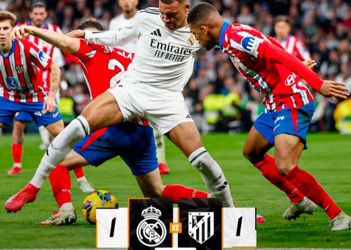  Derbi Madrid Berakhir Imbang 1-1