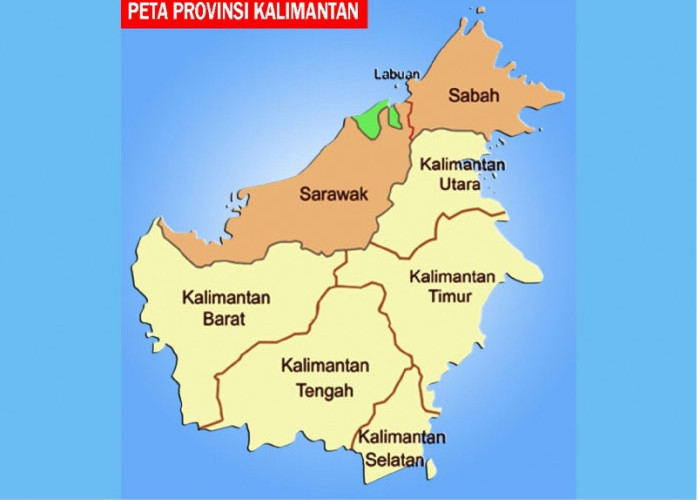  Pulau Kalimantan Dimekarkan Bertambah 8 Provinsi Baru, Berikut Nama dan Calon Ibukotanya