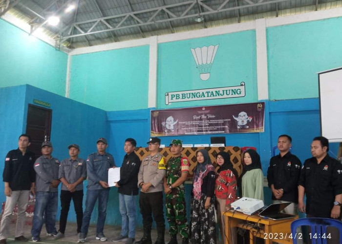 PPK Se-Kabupaten Kerinci Lakukan Pleno DPHP, Di Tanco Pemilih Aktif 7.423