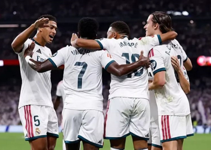 Libas Rayo Vallecano 4-1 di Santiago Bernabeu, Real Madrid Tempel Ketat Barcelona