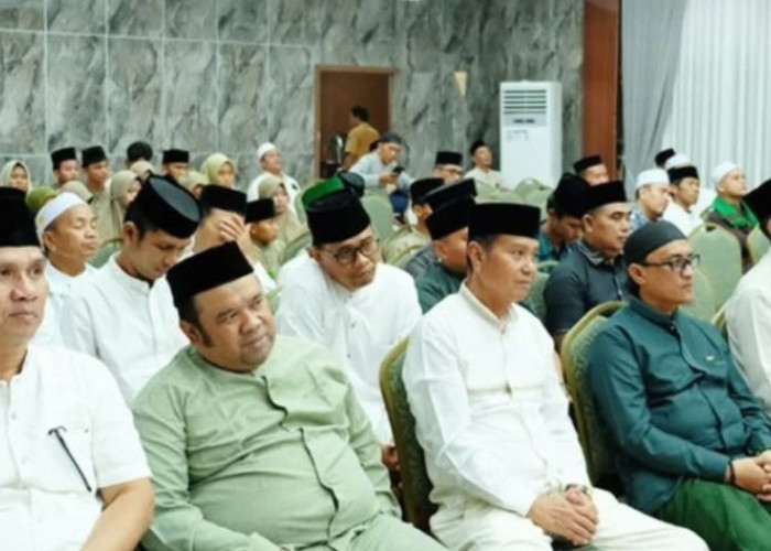 Sekwan DPRD Batang Hari M Ali Hadiri Buka Puasa bersama Forkopimda