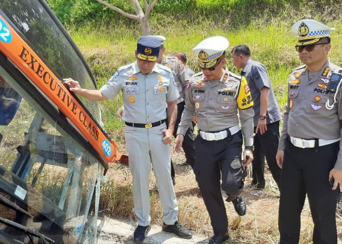 Seluruh Korban Kecelakaan Bus Rosalia Indah Km 370 A Tol Batang-Semarang Dijamin Jasa Raharja