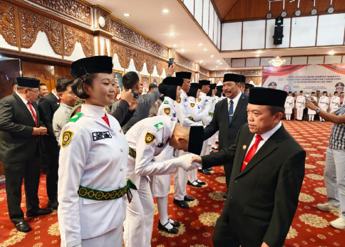 Gubernur Al Haris Kukuhkan 54 Paskibraka Jambi 2026, Pesankan Bawa Semangat Pejuang di HUT ke-81 RI