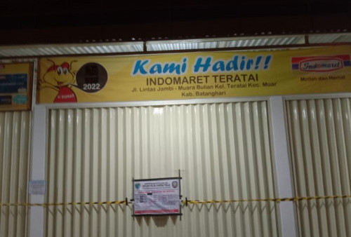 Tak Miliki Izin, Indomaret di Kelurahan Teratai Disegel