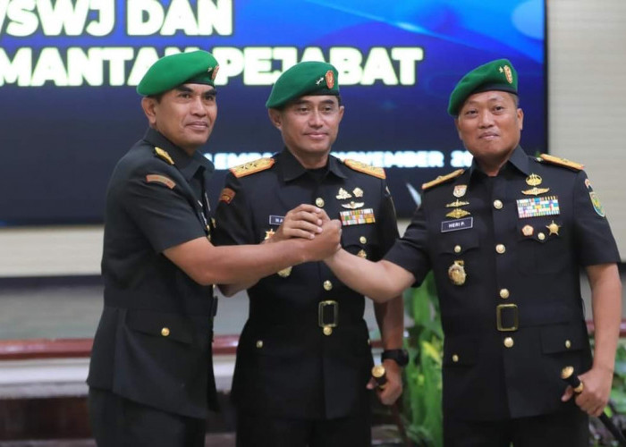 Brigjen TNI Heri Purwanto, S.E., M. Sc, resmi Jabat Danrem 042/Gapu