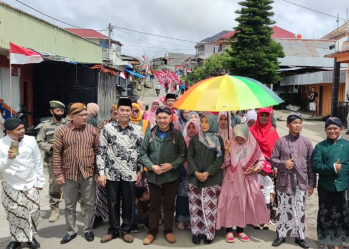 Semarakkan HUT RI, Warga Kayu Aro Gelar Festival Gunung Labu