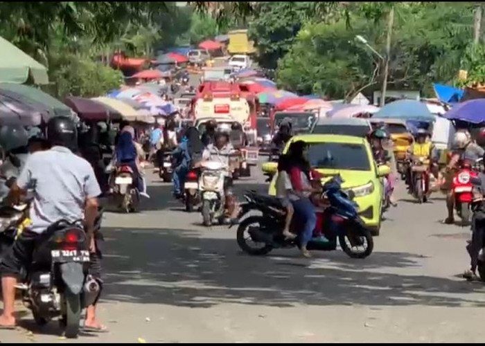 Kesemrawutan PKL Talang Banjar Makin Parah, Pedagang dalam Kawasan Minta Pemkot Jambi Tegas