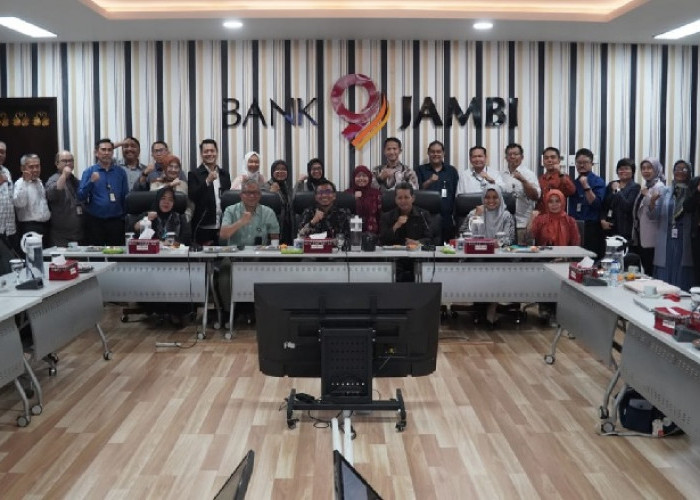 Bank Jambi Terima Kunjungan Kepala OJK Provinsi Jambi Baru