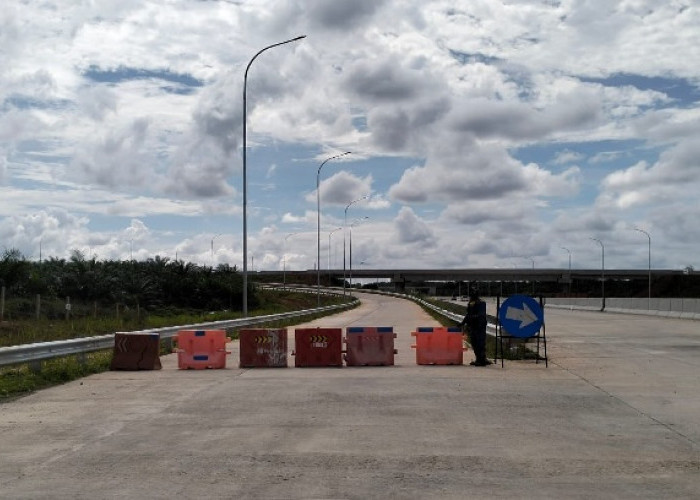 HK-Polda Sumsel Lakukan Rekayasa Lalu Lintas di Jalan Tol Palembang-Betung, Begini Penerapannya