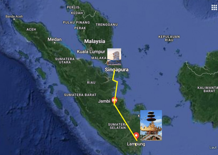 Hati-hati di Jalan, Orang Lampung Bisa ke Singapura Jalur Darat Tancap Gas 80 Km Per Jam Via Tol Betung-Jambi