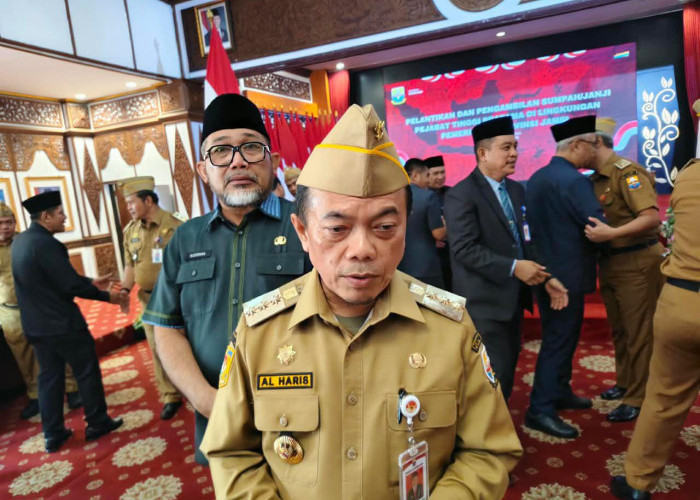 Al Haris Ungkap Alasan Lantik Yul Tasmi Staf Ahli Bupati Muaro Jambi Jadi Karo Umum Provinsi Jambi