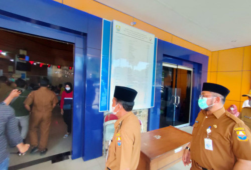 Hari Pertama Masuk Kerja ASN, Wagub Jambi Sidak ke RSUD Raden Mattaher