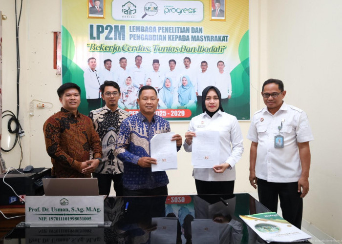 Kanwil Kemenkum Jambi dan IAIN Kerinci Teken PKS, Perkuat Perlindungan Kekayaan Intelektual di PT