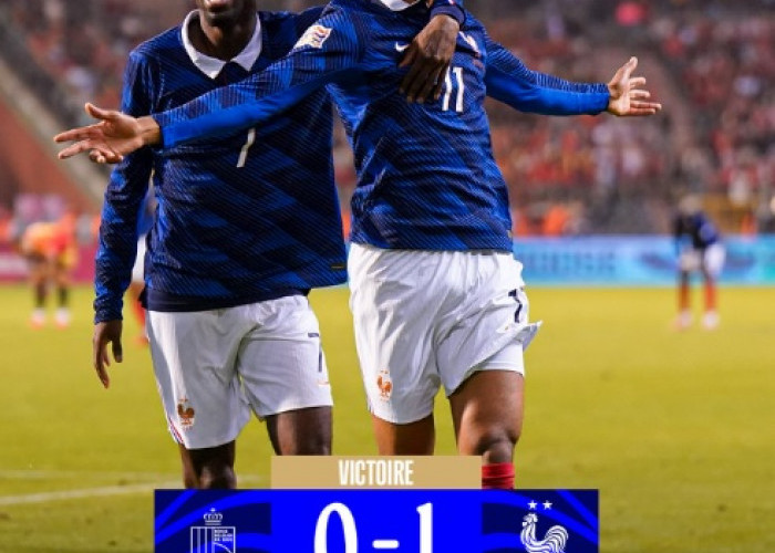 UEFA Nations League, Prancis Bungkam Belgia 1-0 Berkat Gol Tunggal Michael Olise 