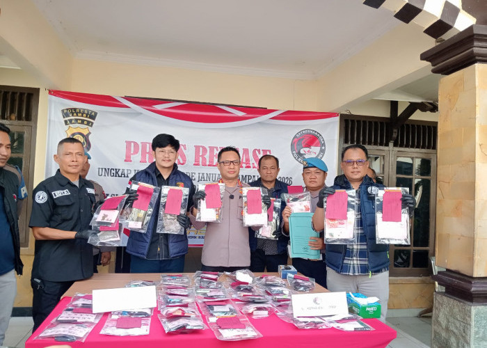 Selama Operasi Antik 2026, Polresta Jambi Ungkap 34 Kasus