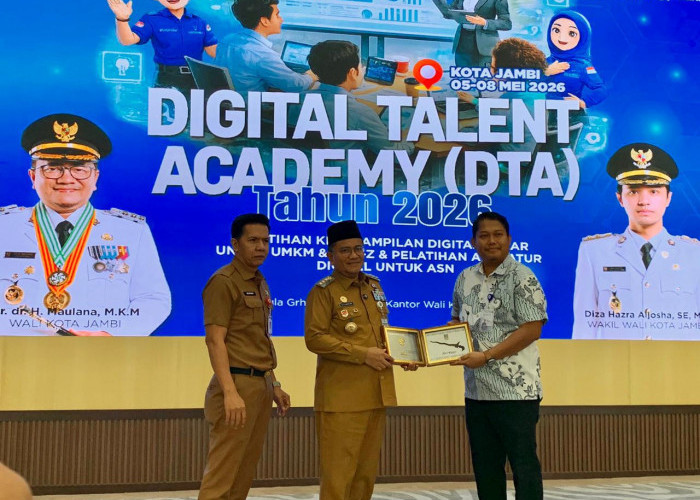 Dorong SDM Melek Teknologi, Wali Kota Jambi Luncurkan DTA 2026