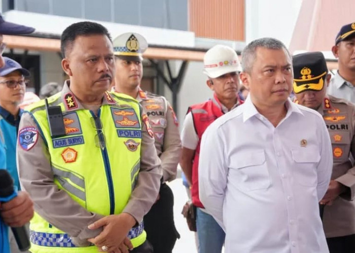 Korlantas Kendaraan Sumbu Tiga Dilarang Lintasi Tol Selama Nataru