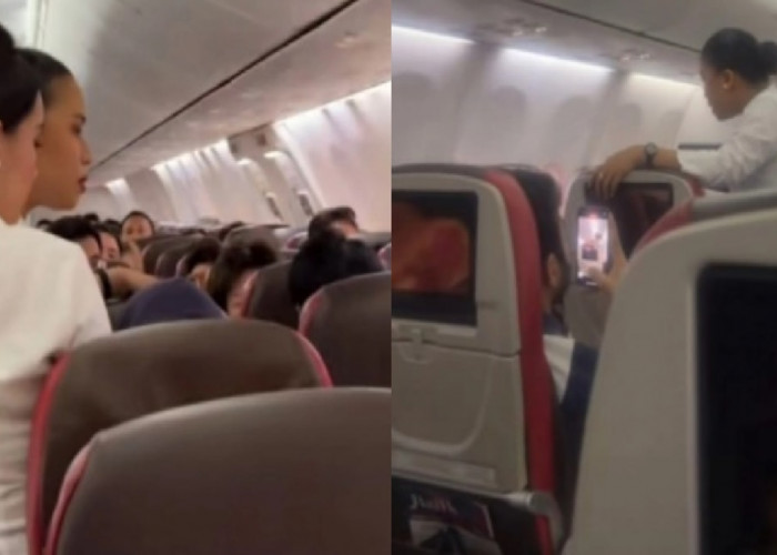 Umpatan Kocak Penumpang Batik Air Saat Ada Dua Penumpang Tantrum Diusir Gegara Sabuk Pengaman