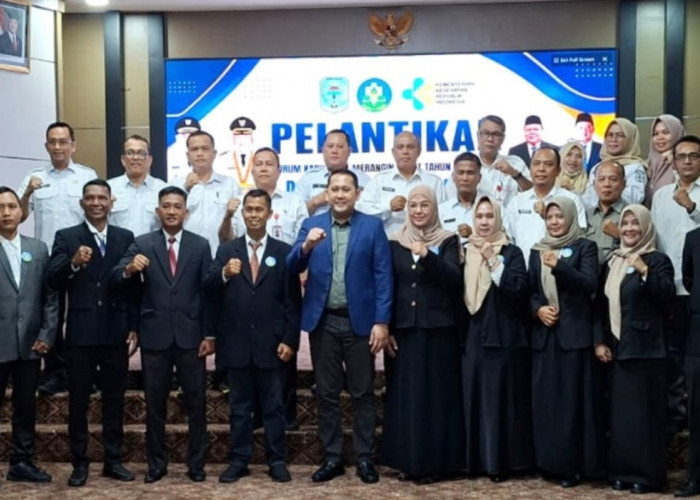 Lantik Forum Merangin Sehat, Bupati M. Syukur Tekankan Sinergi Wujudkan Lingkungan Bersih