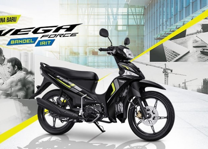 KEREN! Warna Baru Vega Force Meluncur, Motor Bebek Unggulan Yamaha Tampil Makin Sporty dan Modern