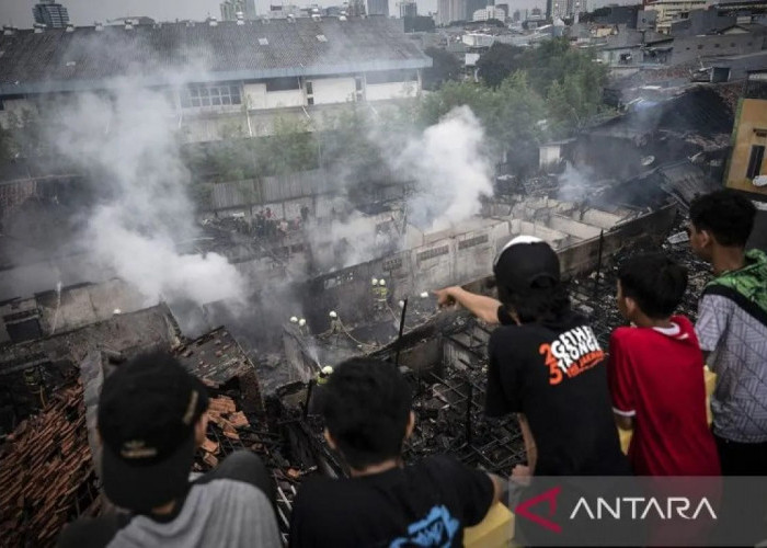 Kebakaran Rumah di Mangga Besar, Gulkarmat Kerahkan 17 unit Pemadam