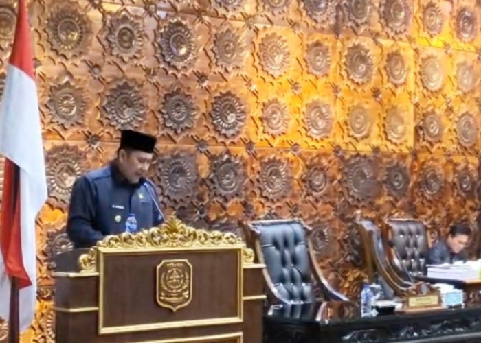 Bupati Merangin Serahkan Ranperda Pertanggungjawaban APBD 2025 dalam Rapat Paripurna