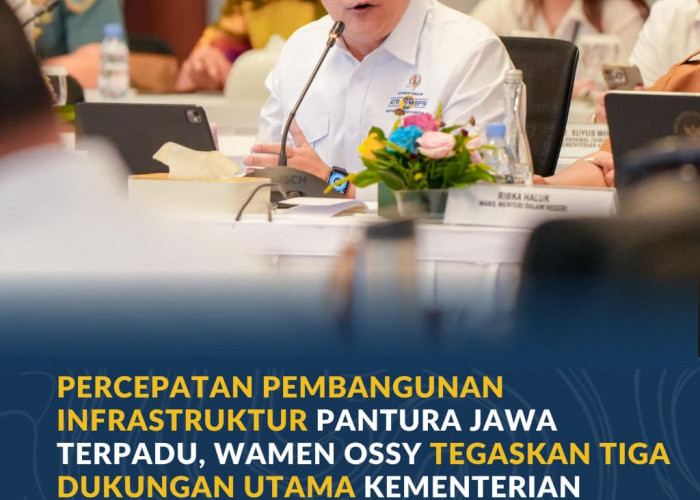Percepatan Pembangunan Infrastruktur Pantura Jawa Terpadu, Wamen Ossy Tegaskan Tiga Dukungan Utama Kementerian
