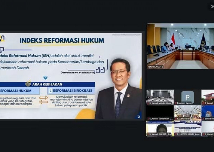 TSW Jambi Ikuti Sosialisasi Penilaian IRH Tahun 2027, Sejumlah Mekanisme Mengalami Pembaruan